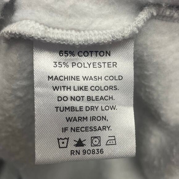 Hand Printed Upcycled Medium Vintage Book Page Astrology Chart Sweatshirt Hoodie - Picture 6 of 6